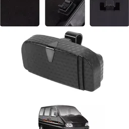 ayw Universal New Black Colour Multipurpose Sunglass Holder For Car-83 Black Car Sunglass Clip Holder image 1
