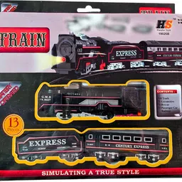 opac High Speed Train Toys for Kids Battery Operated Bullet Train with Track Set,Gift image 4