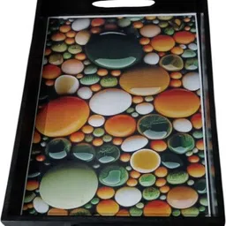 samrayewooden Wooden Tray for Serving Coffee Tray-Premium MDF Trey Wooden Serving Trays Sizzler Tray-picture-17