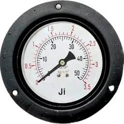 japsin instrumentation Commercial Pressure Gauge, 4" Dial, 0-3.5 Kg/CM2, Panel Back Entry, 3/8" BSP (M) Dial Indicator-picture-25