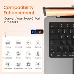 Portronics USB Type C OTG Adapter image 5