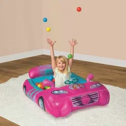 tiny tales Inflatable Car Barbie Design Kid Pool Summer Activities with free electric pump Inflatable Ball Pits-picture-35