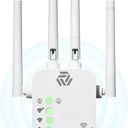 Cokoeye WiFi Extender Signal Booster Easy Installation Internet Device for Home & Office WiFi Range Extender 2.4 GHz 300 Mbps Wifi Speed Single Band External Antenna Access Point Mode-picture-17