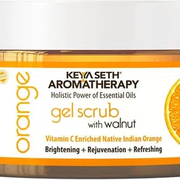 keya seth aromatherapy Orange Gel, Vitamin C, Natural Exfoliation, Brightening Face & Body Scrub-picture-24