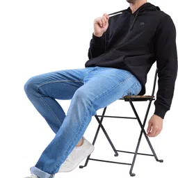 spykar Men Full Sleeve Solid Sweatshirt image 2