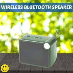 SACRO M406 (PORTABLE WIRELESS SPEAKER) Crystal Clear Sound With Long Life BatteryQ415 5 W Bluetooth Laptop/Desktop Speaker-picture-13