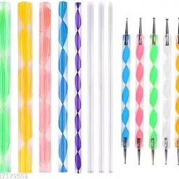 klickcart 13 Pcs Mandala Dotting Tools Set for Painting & Art – Acrylic Handle Accessory Tape Dot-picture-45