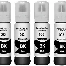 HRK AAA 003 Refill Ink for Epson L3150, L3116, L3101, L3210, L3215 Printer Black Ink Cartridge image 1