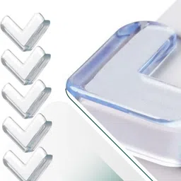 Silicone Corner Edge Cushion | Kids Safety Protector Child Safety Strap Lock-image-10