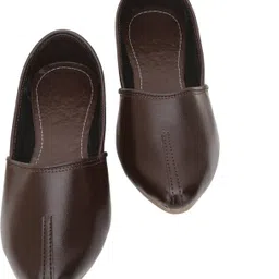 cultcode Royal and Traditional Hand-Crafted Ethnic Punjabi Jutis For Men image 4