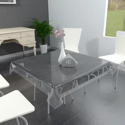 monkdecor PVC 4 Seater Solid Table Cover-picture-14