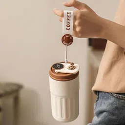 jmaart BROWN TUMBLER LED NEWS Stainless Steel Tumbler-picture-14