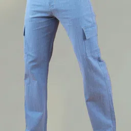 white leapard Men Cargos-picture-40