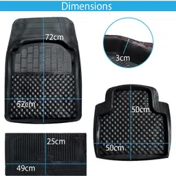 kingsway PVC Tray Mat For Volkswagen Taigun image 4