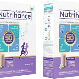 jubilant nutrihance Nutritional Formula help Enhance Health, Vanilla Flavor, 200 gm x Pack of 2 Nutrition Drink-picture-24