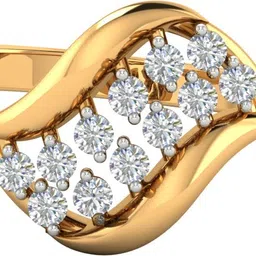 amarta Sea Sparkler 18kt Diamond Yellow Gold ring-picture-29