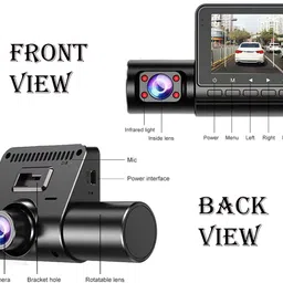 monolive Car DVR 2inch 3way Screen-15 Black LCD image 3