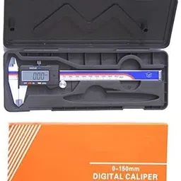 balrama 0-150 mm 6 inch Aerospace Digimatic Vernier Caliper 0–150 mm/0–6 inch Metric/Imperial Dual Reading Electronic Digital Vernier Caliper with Storage Box Case + Extra Spare Battery + Large LCD Display + IP54 Water Resistant Hardened Stainless Steel Vernier Caliper Micrometer Electronic Gauge Micrometer Ruler Tool Used for 4 Way Measurement Inside + Outside + Depth + Step AEROSPACE Digital Caliper image 2