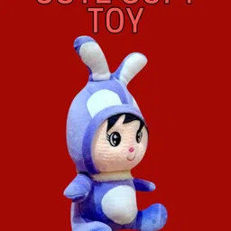 luipui Rabbit Cute Soft Toy – Fun, Soft & Snuggly Friend for All Kids - 32 cm image 2