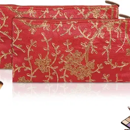 kuber industries Casual Pink Clutch-picture-34
