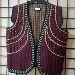 carmino casulas Embroidered Women Waistcoat-picture-13