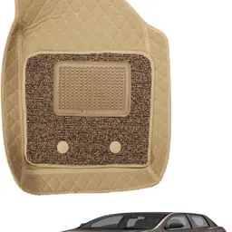 auto hub Leatherite 7D Mat For Datsun Go image 1