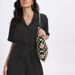 glitchez Self Design Women Jumpsuit-picture-23