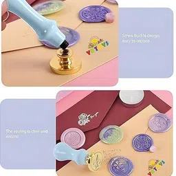 bolt bee Wax Seal Kit for Crafts, Letters & Gifts for your love one image 4