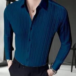 tyrell Men Cotton Blend Shirt Pant Set image 3