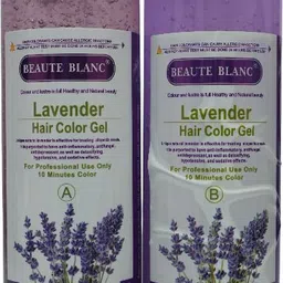 beaute blanc Professional Fruit Vinegar Lavender Hair Gel Color , Natural Black-picture-11