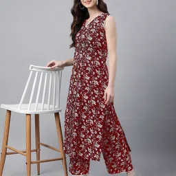 janasya Tunic Pant Co-ords Set image 2
