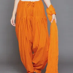 debnath hoshiyari Cotton Solid Patiala image 1