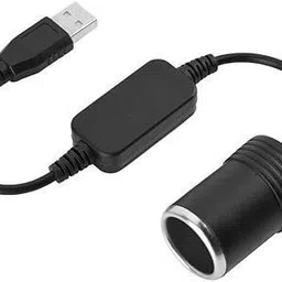 cloudsale Socket USB a Male to 12V Car Cigarette Lighter Socket Female Converter Car Cigarette Lighter-picture-13
