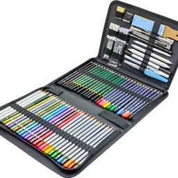 peacora 75 Pieces Professional Drawing and Sketching Pencil Set Kit for Artist-picture-2