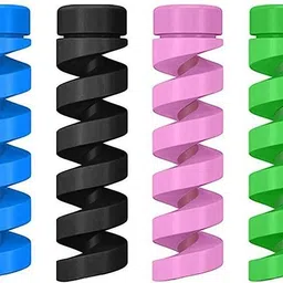 IKIS Lightning Charger Spring Cable Saver Protector (4 Pieces) Cable Protector Cable Protector-picture-28