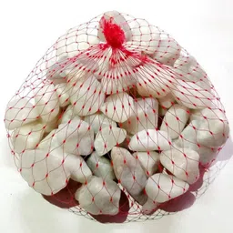 green plant indoor White01 Polished Round Marble Stone image 2