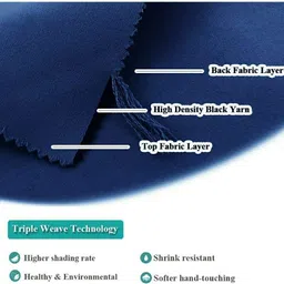 comfy home 213.34 cm (7 ft) Silk Blackout Door Curtain (Pack Of 2) image 3