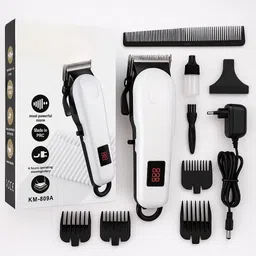 FusionTrend KM-809a Fully Waterproof Trimmer 240 min Runtime 5 Length Settings-image-6