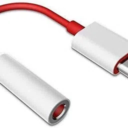 Wristkart Red Red Color Type-C Male To 3.5mm Aux Stereo Female Earphone Noise Cancelling Audio Phone Converter-picture-27
