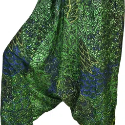 narnari Printed Rayon Women Harem Pants image 3