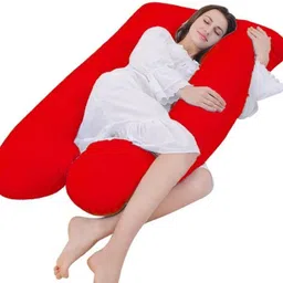 get it Polyester Fibre Pregnancy Pillow Pack of 1 Solid-picture-17