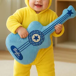 synlark Cotton Baby Pillow Pack of 1 Solid Pillow image 4