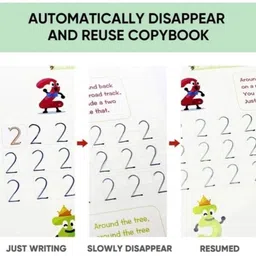 snowshell Magic Reused Practice book For Kids Handwriting 4 Book Drawing Books Magic Zx243 image 4