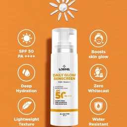 lorshel Sunscreen - SPF SPF 50 PA+++ PA+++ Sunscreen - SPF 50 PA+++ Safe SPF for Kids and Adults Alike image 3
