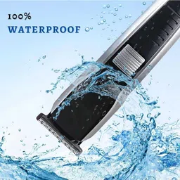 Saibaba Insulators 538 Trimmer l Rechargeable Professional Hair Trimmer for Men Fully Waterproof Trimmer 45 min Runtime 4 Length Settings image 4