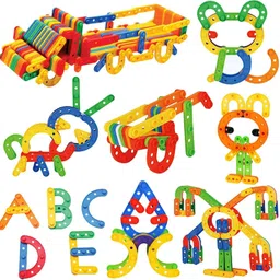 pulsbery 100+ PCs Smart Patchwork UC Intelligent Gift For Pre-School Kids For Development-picture-27