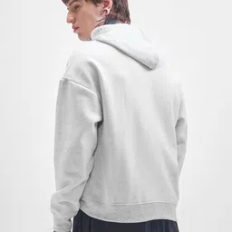 highlander Men Full Sleeve Solid Hooded Sweatshirt image 3