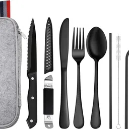 meneflix Cutlery Set Stainless Steel Cutlery Set image 1