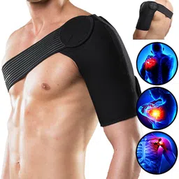 Left Shoulder Brace For Women And Men Men, Women, Girls, Boys Lacrosse Shoulder Pad-image-54
