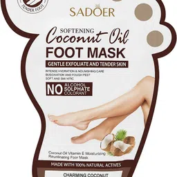 ruhanest Coconut Oil Foot Mask – Deep Moisturizing & Exfoliating Socks-picture-41
